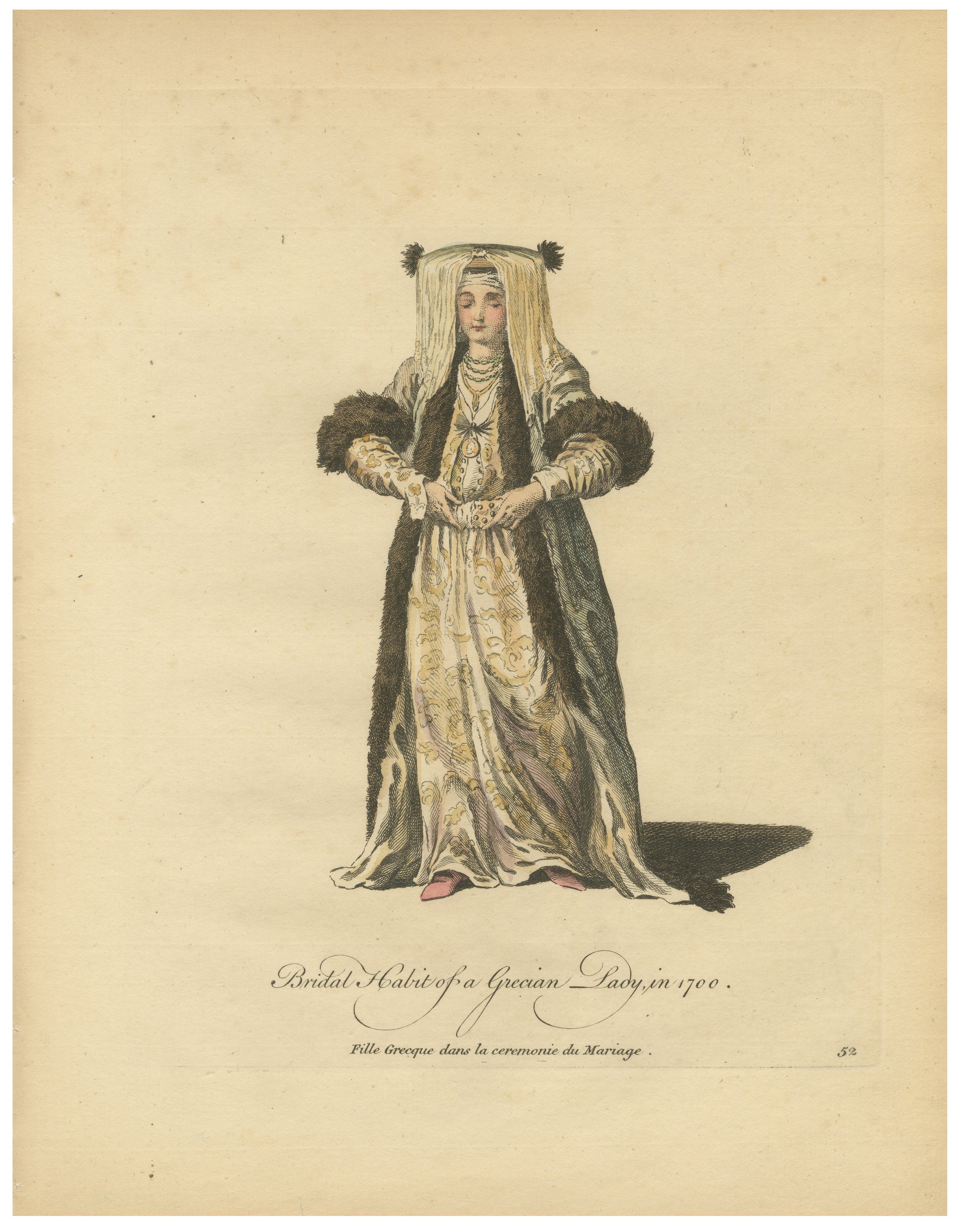 Robe de mariée Grecian Lady, 1749