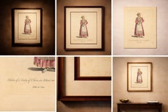 Antique Costume Print Lady of Chio Greek Island Dress Jefferys, 1749