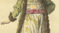 Antique Costume Print of a Gentleman of Wallachia, Engraving Jefferys, 1749, view 5