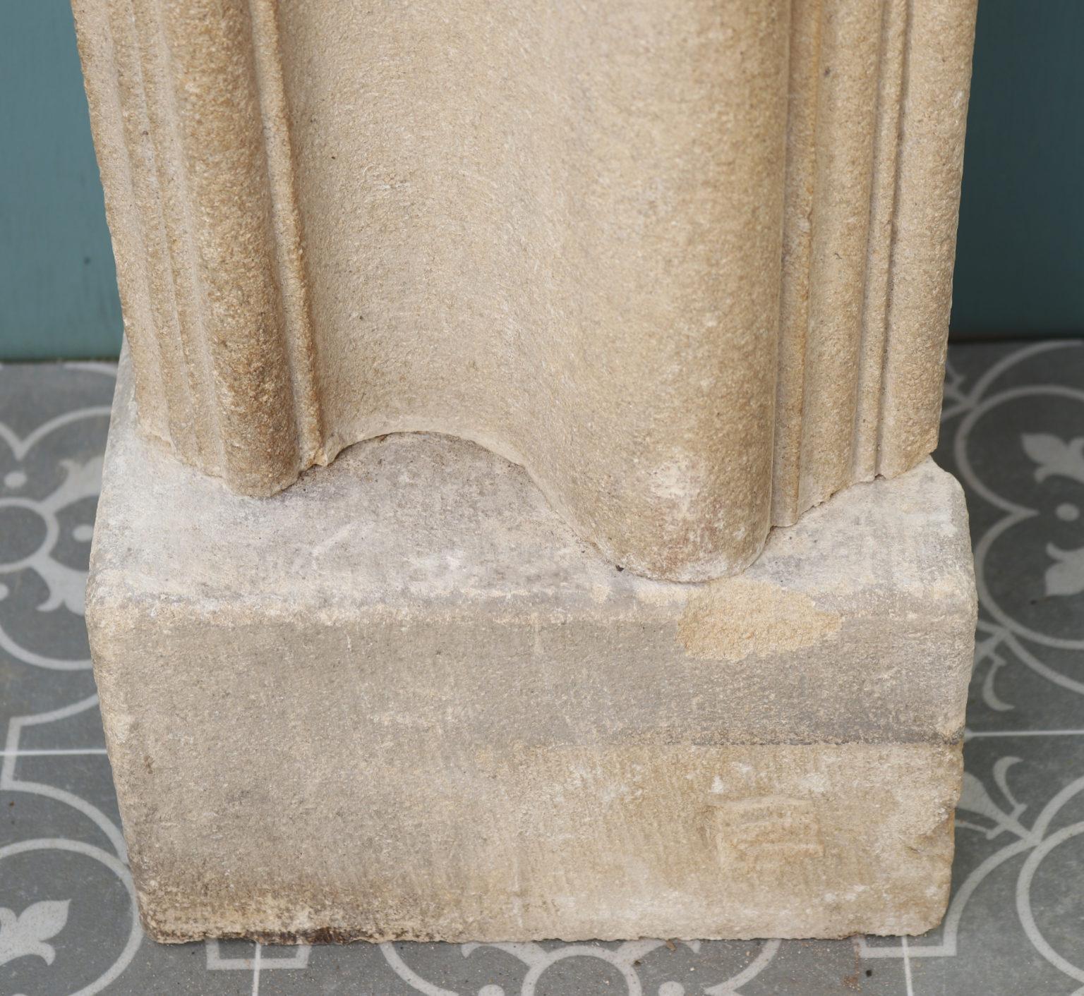 Antique Cotswold Limestone Bolection Mantel 3