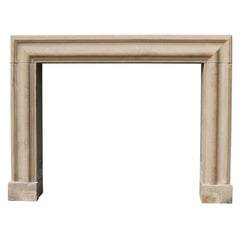 Antique Cotswold Limestone Bolection Mantel