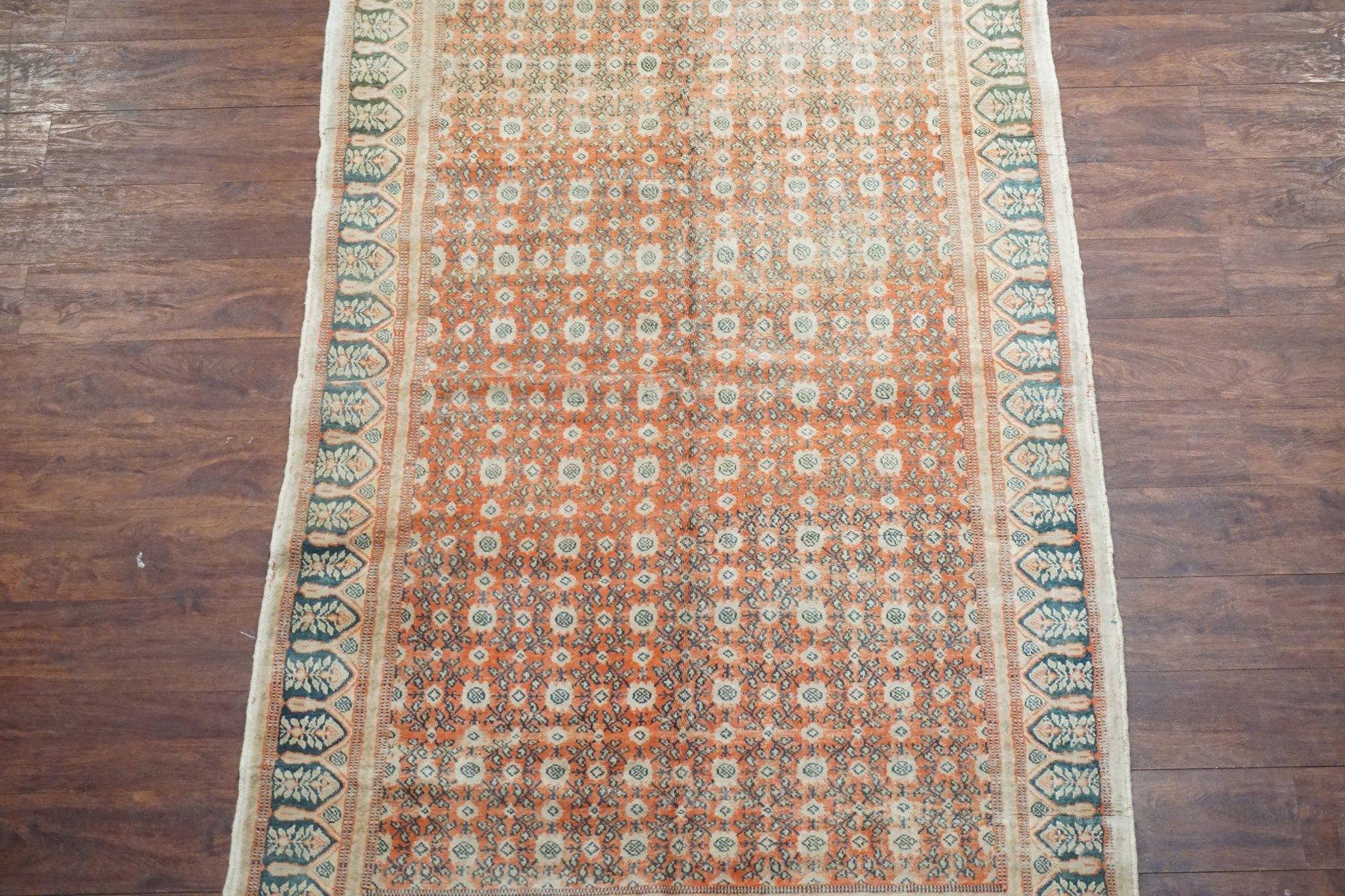 Indian Antique Cotton Agra, circa 1920 For Sale