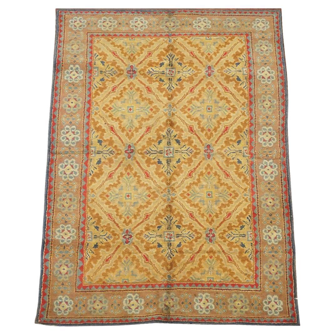 Antique Cotton Agra, Circa 1920 For Sale