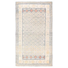 Antique Cotton Indian Agra Rug. Size: 3 ft 10 in x 6 ft 10 in (1.17 m x 2.08 m) Antique Cotton Indian Agra Rug. Size: 3 ft 10 in x 6 ft 10 in (1.17 m x 2.08 m)