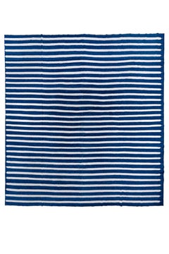 Antique Cotton Indian Dhurrie Rug circa 1920s