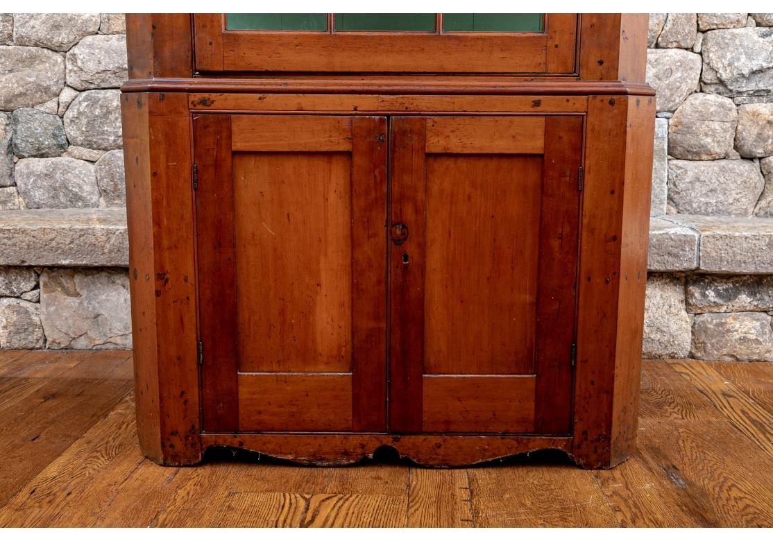 Antique Country Corner Cabinet For Sale 1