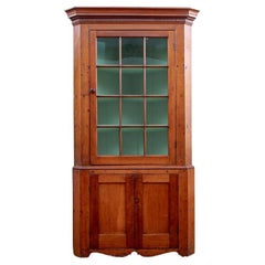 Vintage Country Corner Cabinet