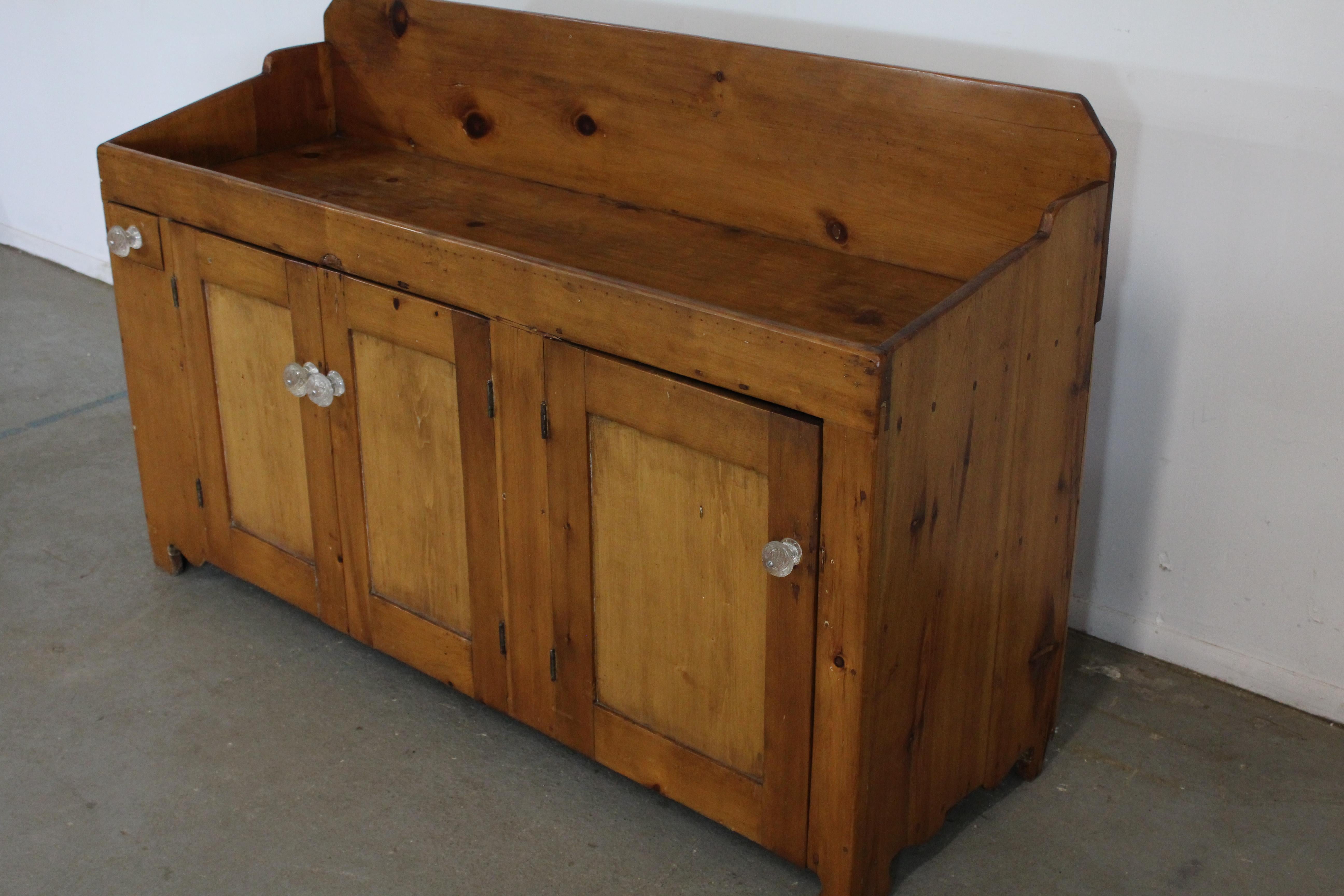 antique dry sink