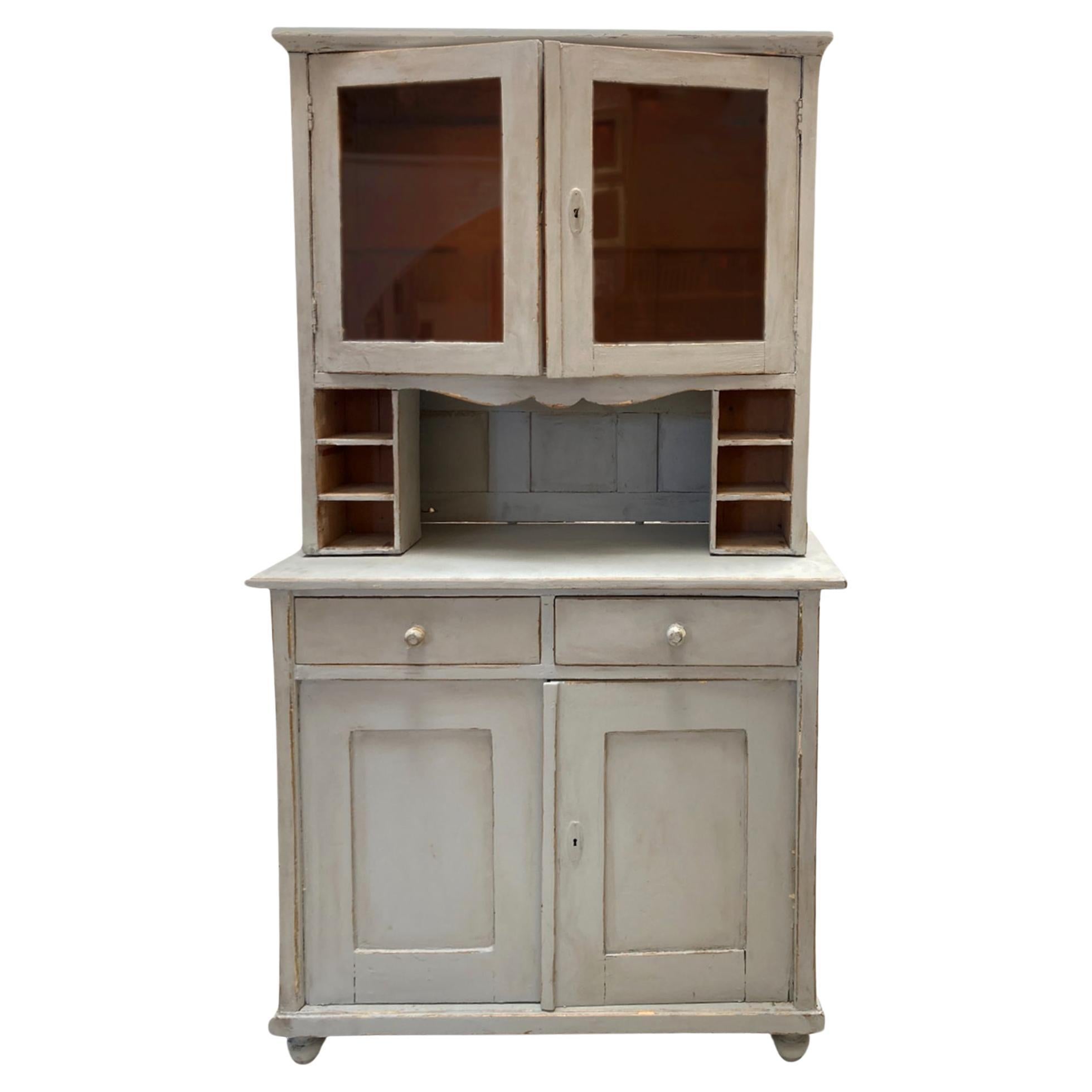 Antique Country Farmhouse Hutch