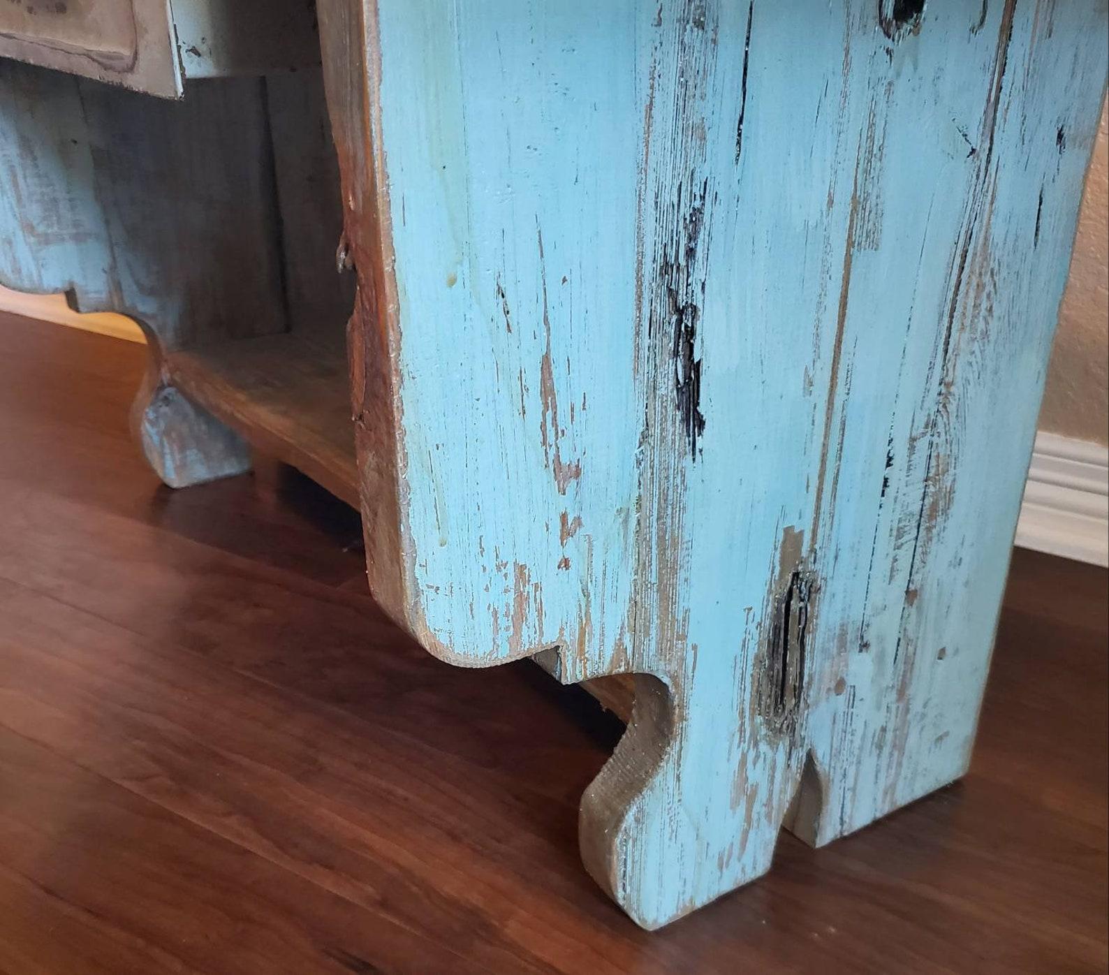 American Antique Country Farmhouse Rustic Bench