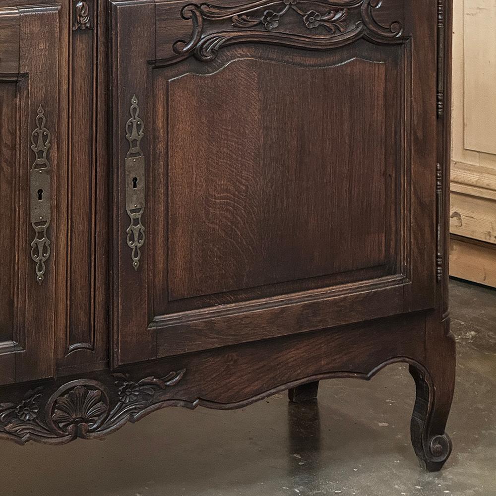 Acier Buffet français ancien à 2 portes en vente