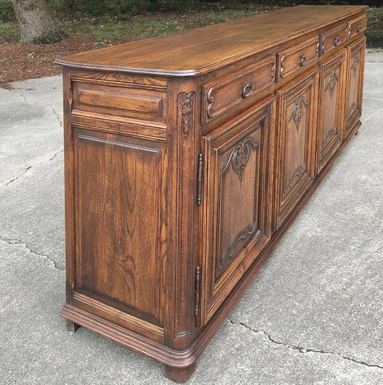Antique Country French Buffet For Sale at 1stdibs