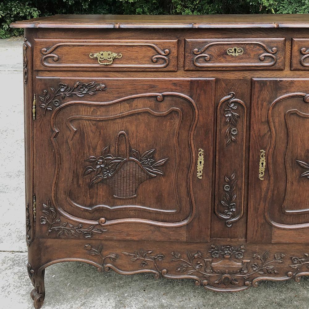 Antique Country French Buffet 1