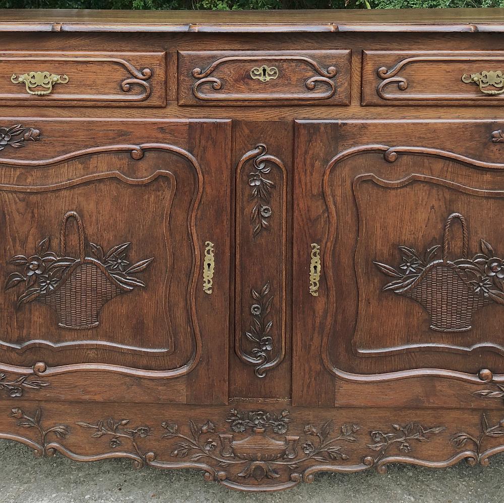 Antique Country French Buffet 2