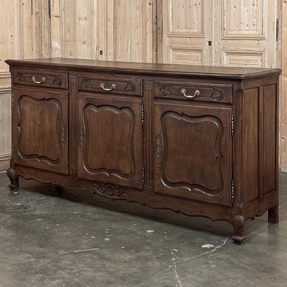 Antique Country French Buffet ~ Sideboard In Good Condition For Sale In Dallas, TX