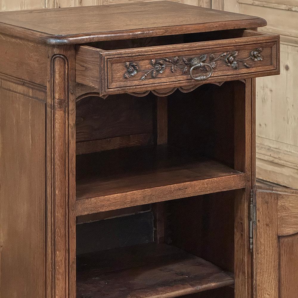 Antique Country French Cabinet ~ Confiturier For Sale 8