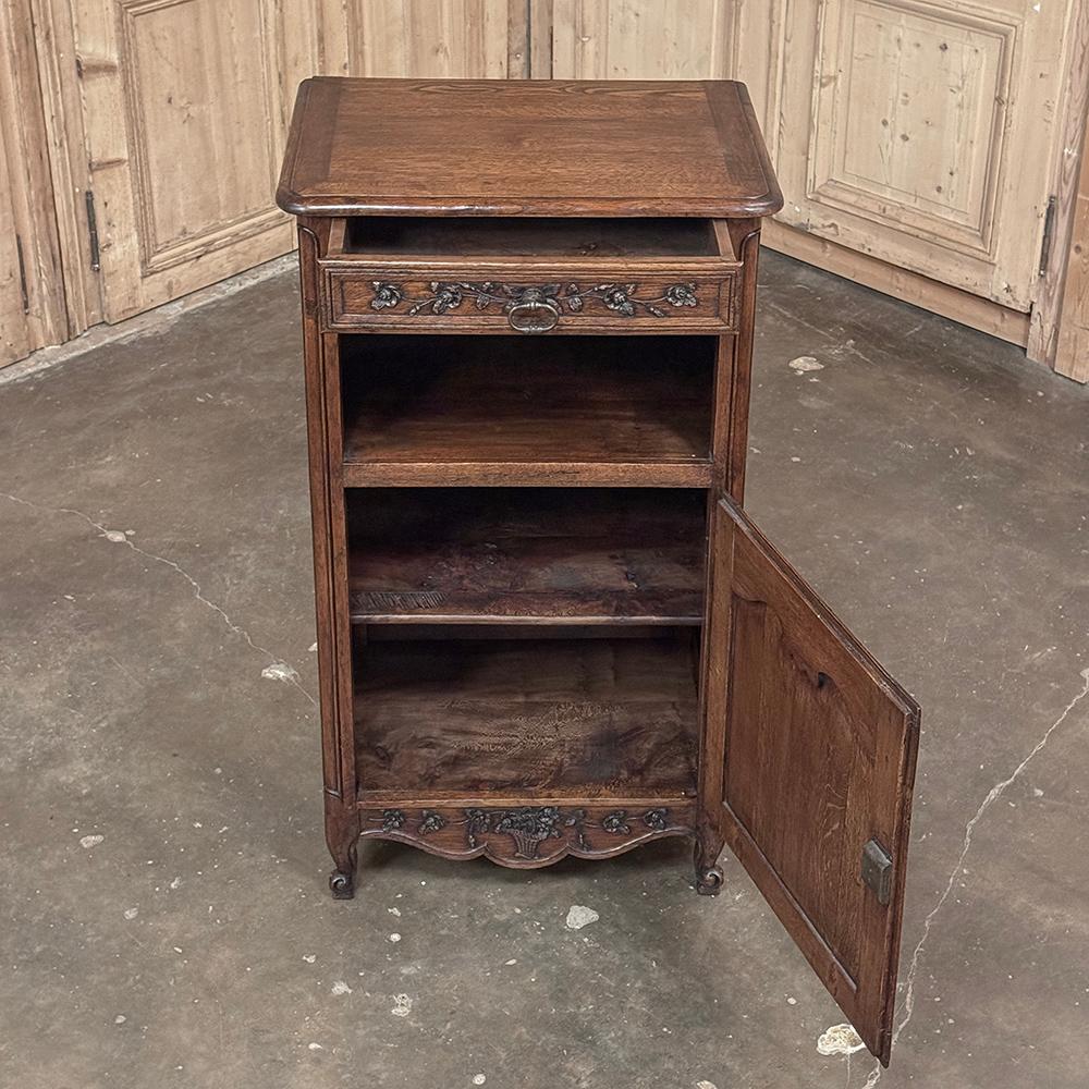 Antique Country French Cabinet ~ Confiturier For Sale 12