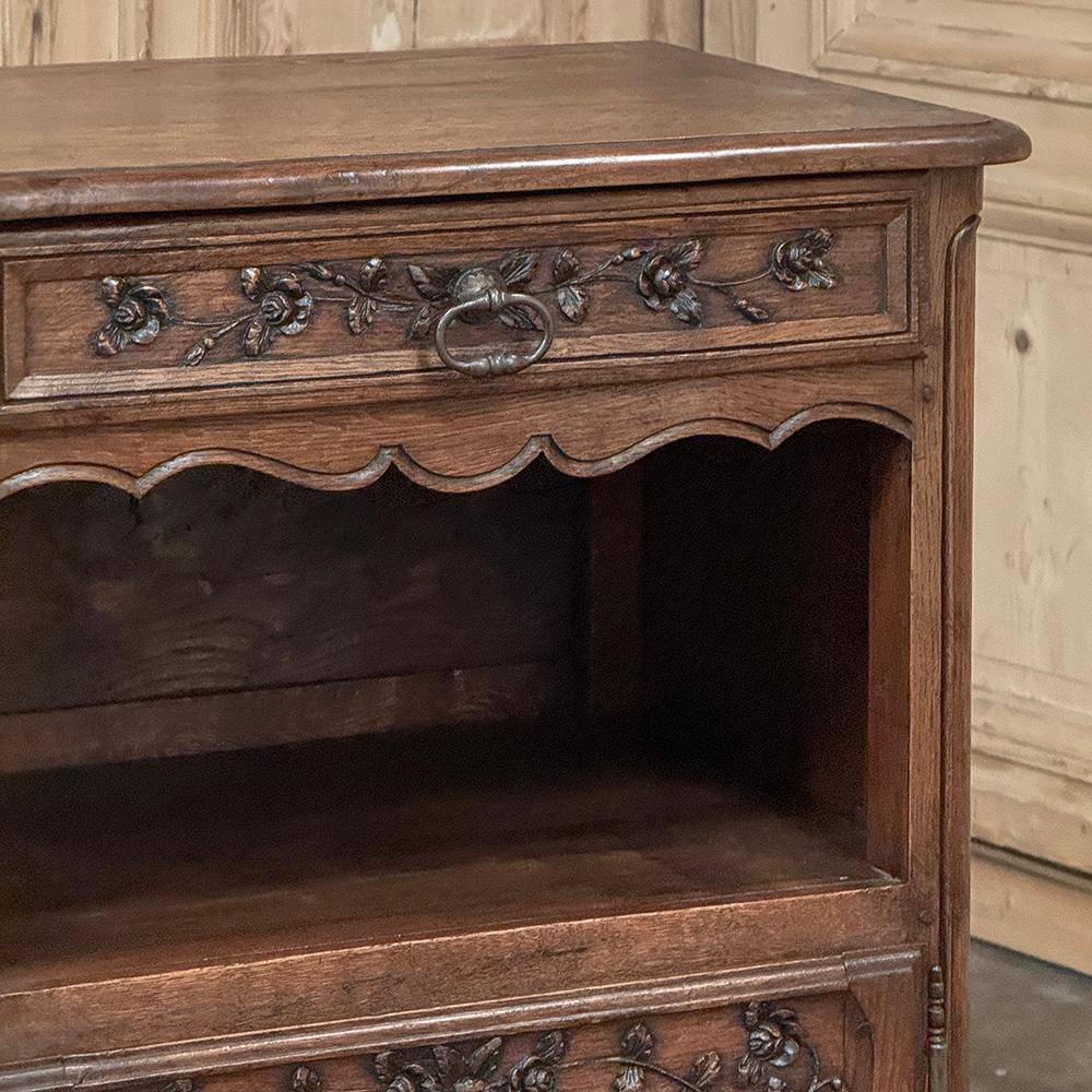 Antique Country French Cabinet ~ Confiturier In Good Condition For Sale In Dallas, TX