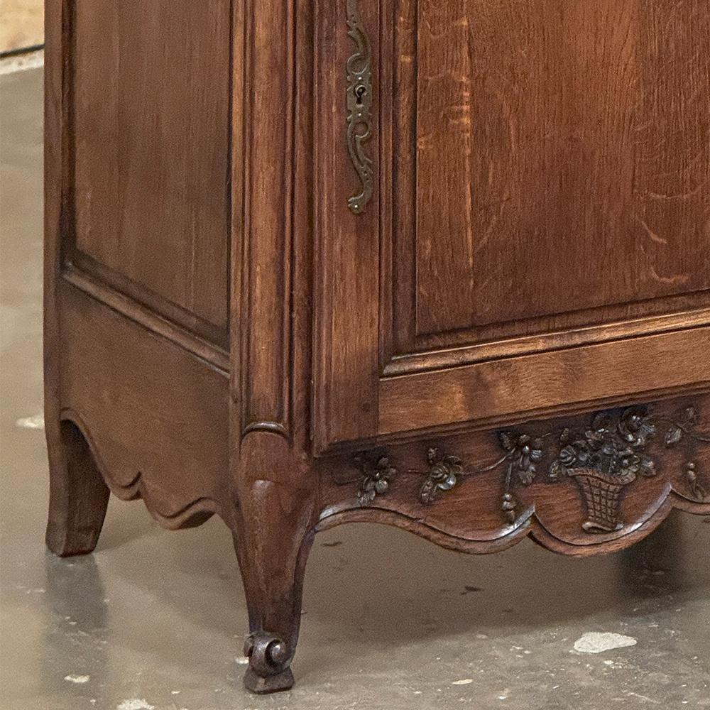 Steel Antique Country French Cabinet ~ Confiturier For Sale