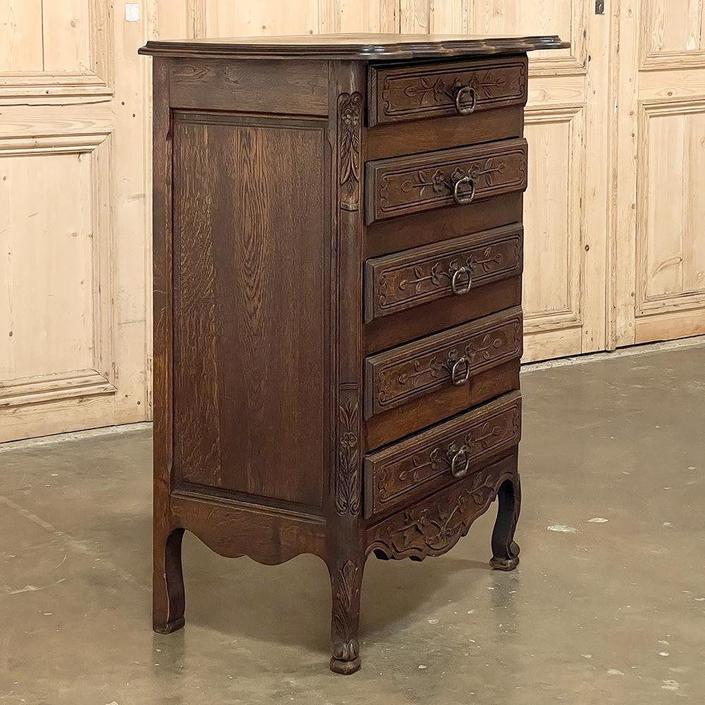 Antique Country French Commode, Chiffoniere For Sale 7