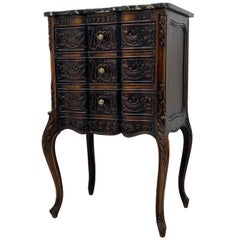 Antique Country French Commode or Cabinet or Stand