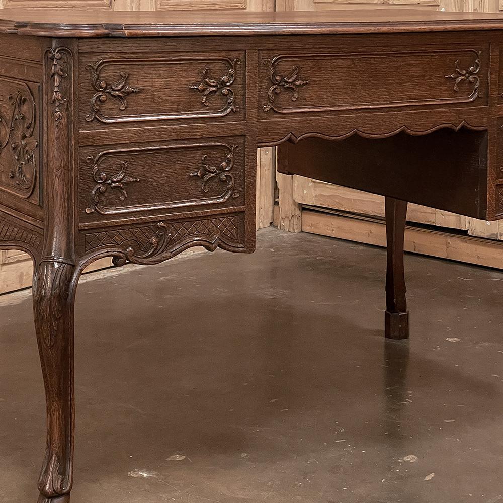 Antique Country French Double-Faced Desk For Sale 7