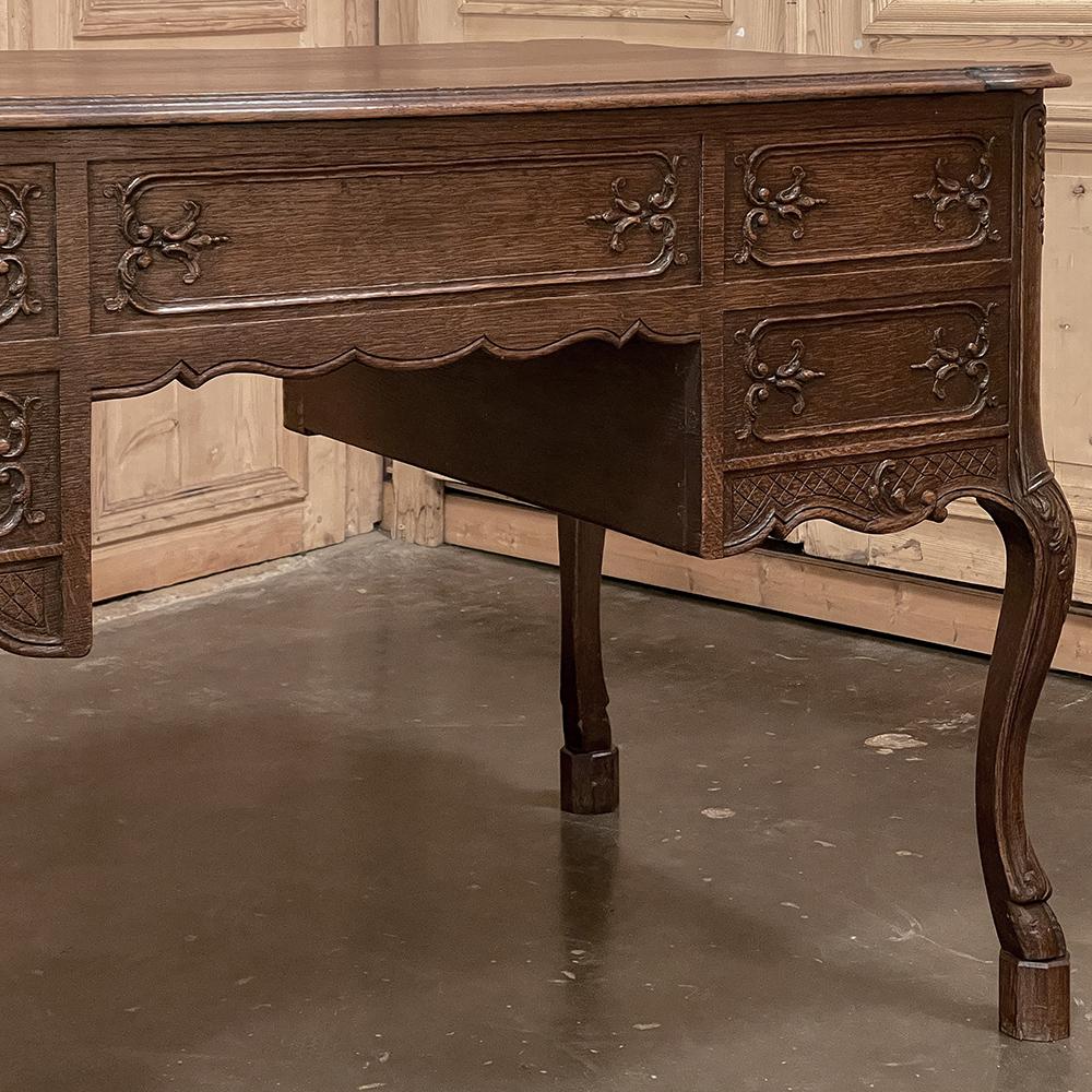Antique Country French Double-Faced Desk For Sale 8