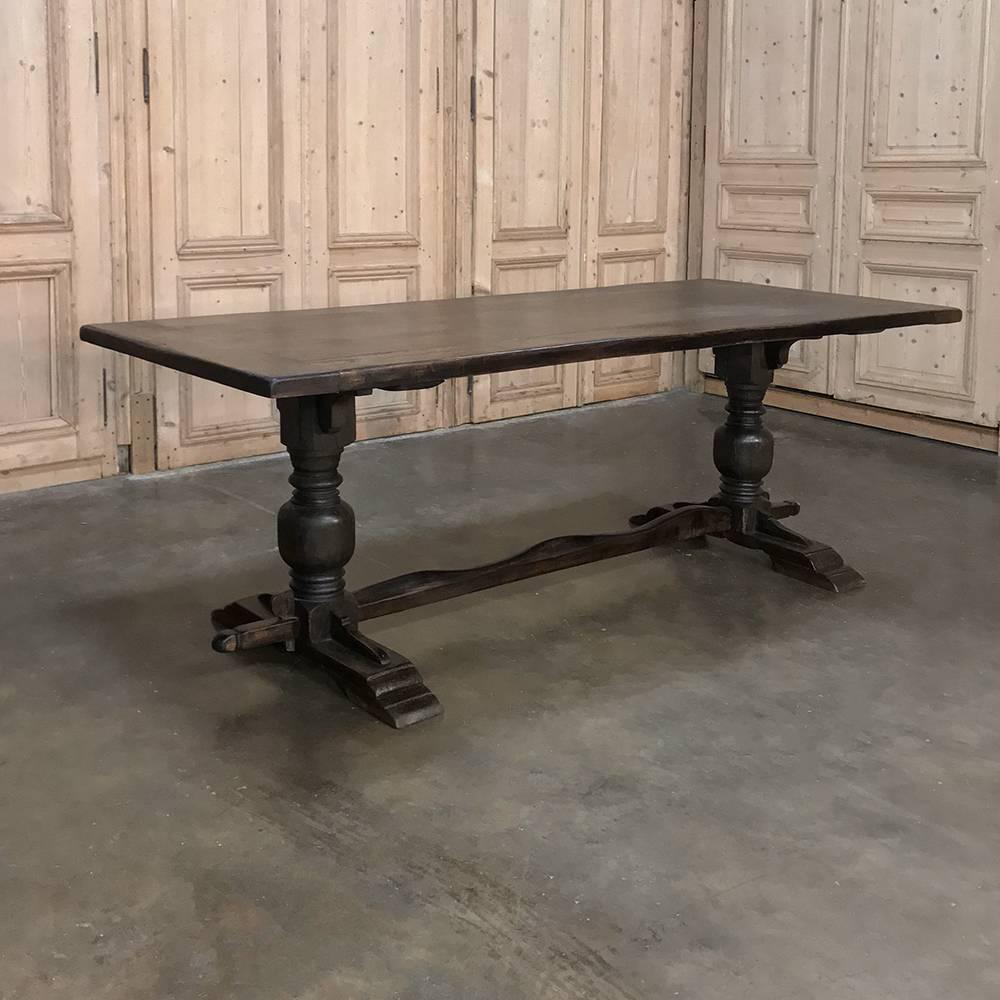 antique trestle tables