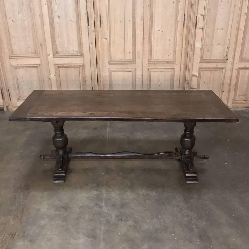 trestle table antique