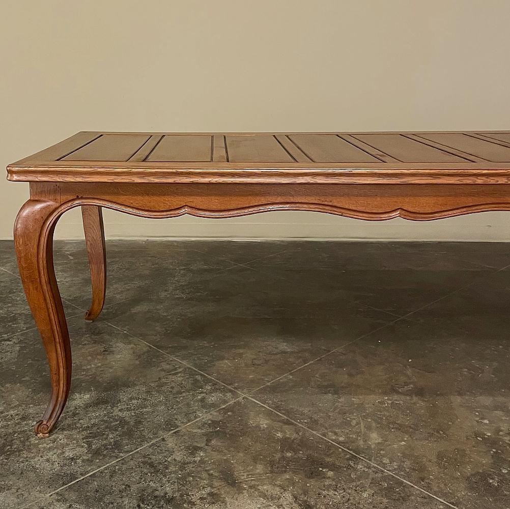 Antique Country French Fruitwood Dining Table For Sale 6