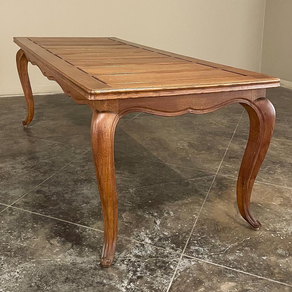 20th Century Antique Country French Fruitwood Dining Table For Sale