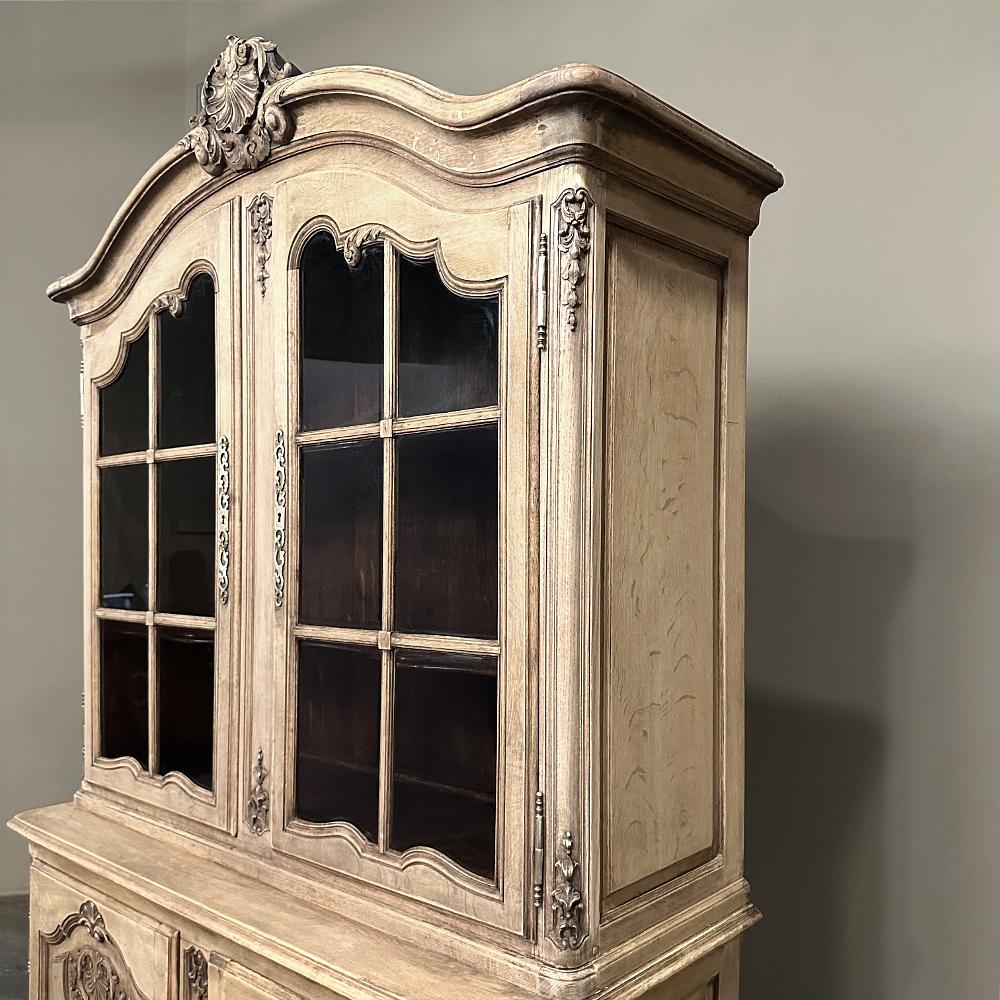 Antique French Louis XIV China Buffet ~ Libreria ~ Bar a secco in vendita 8