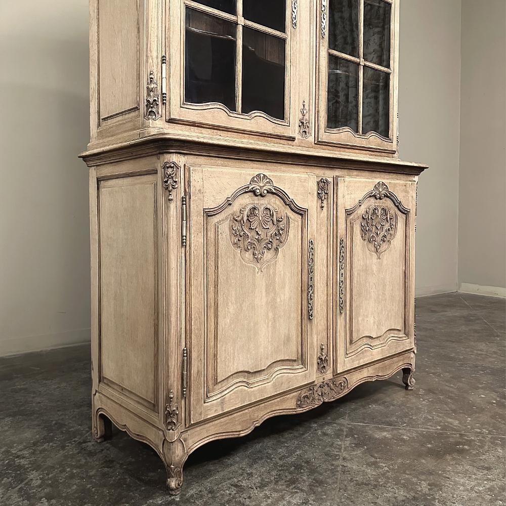 Antique French Louis XIV China Buffet ~ Libreria ~ Bar a secco in vendita 1