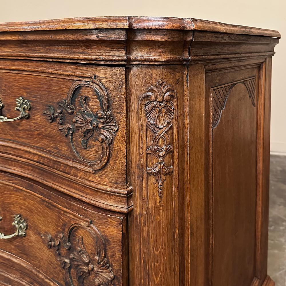 Antique Country French Louis XIV Commode ~ Chest of Drawers For Sale 7