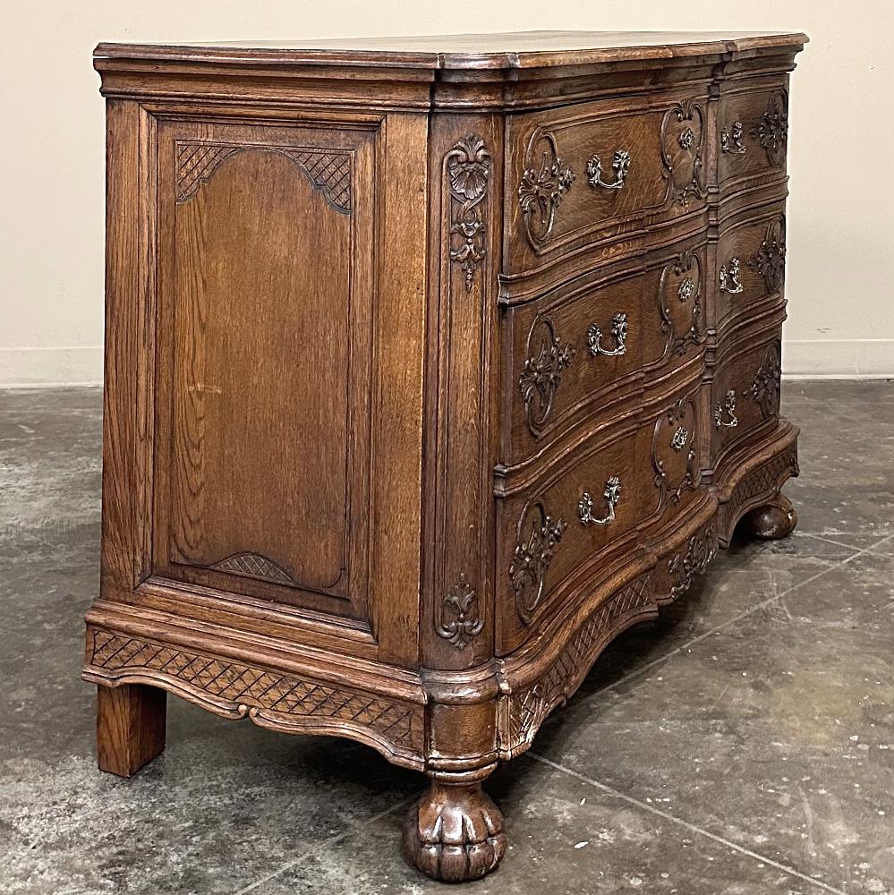 20th Century Antique Country French Louis XIV Commode ~ Chest of Drawers For Sale