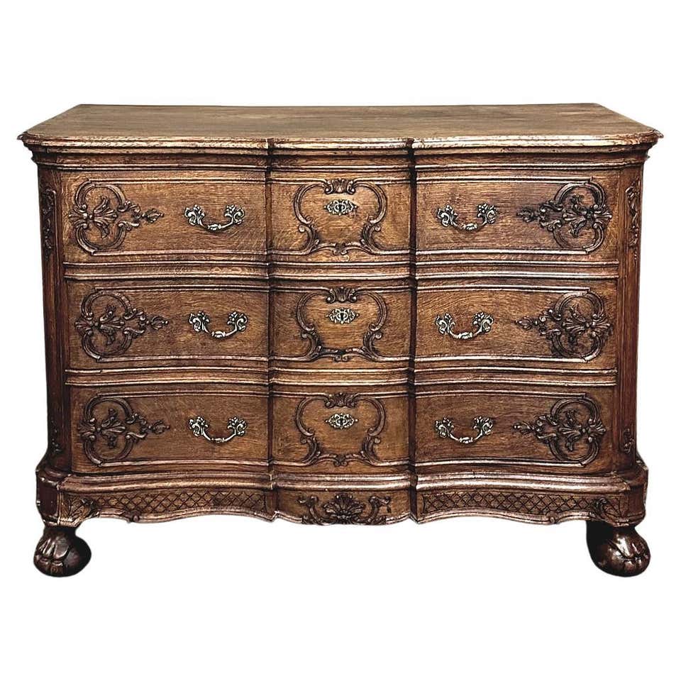 Antique Country French Louis XV Commode ~ Chest of Drawers For Sale at ...