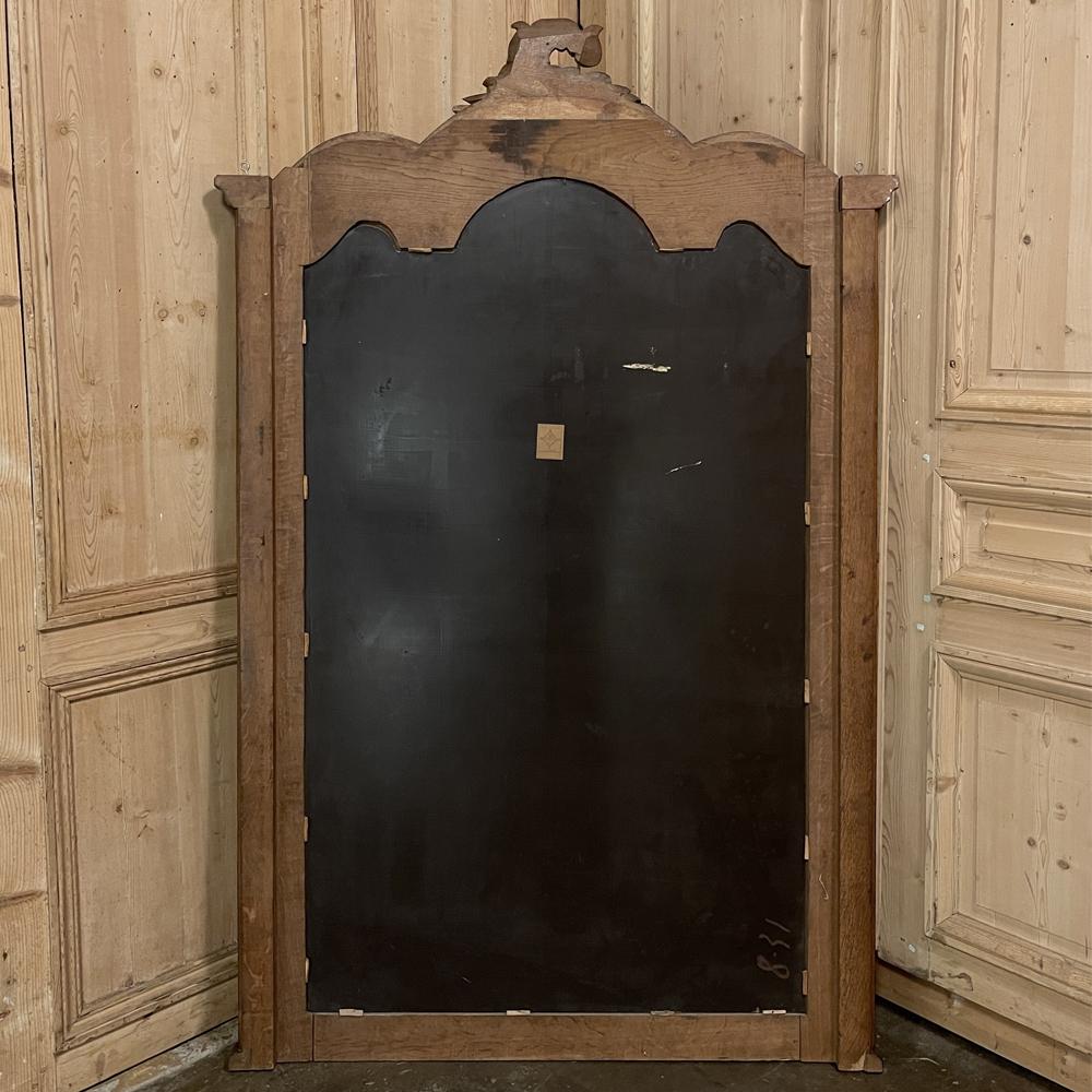 Miroir ancien de style Louis XV français de campagne en vente 6