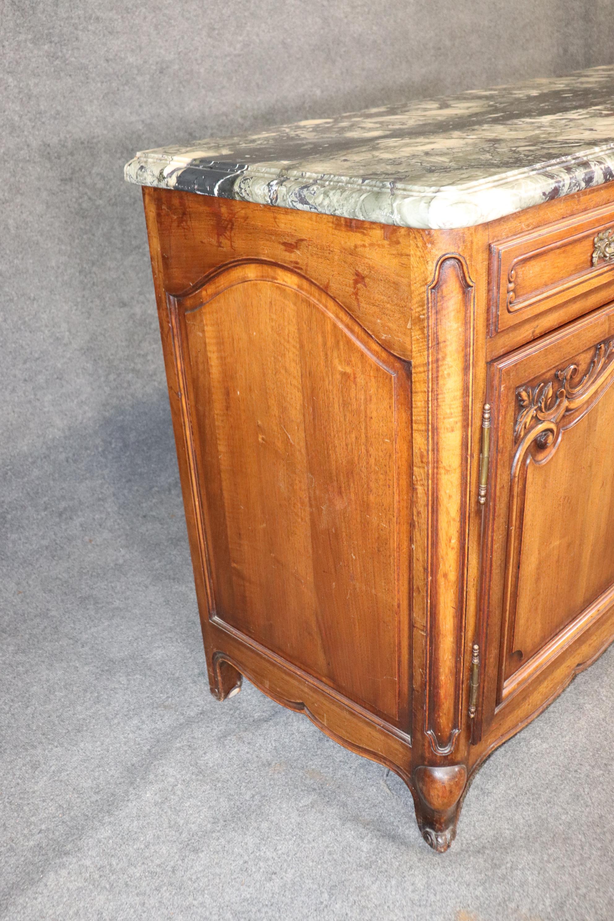 buffet marble top