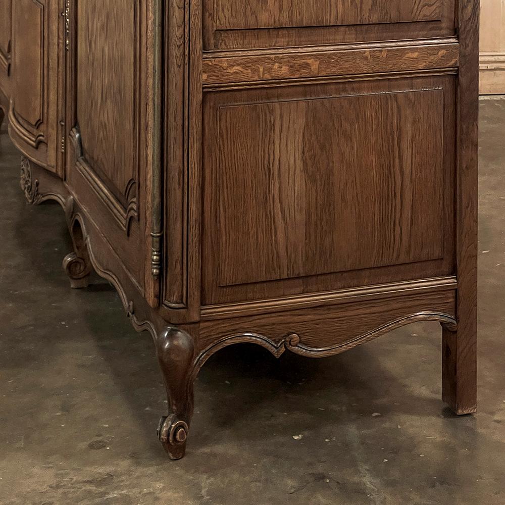 Antique Country French Oak Buffet ~ Enfilade For Sale 13