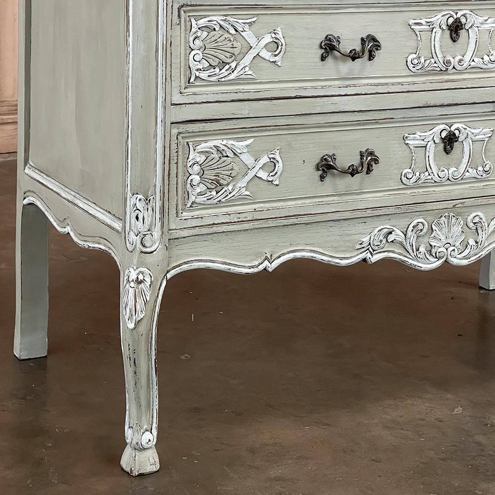 Antique Country French Painted Commode For Sale 6