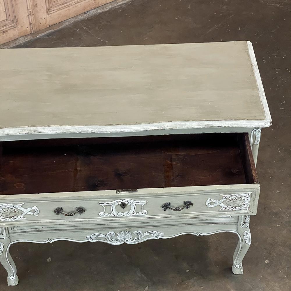 Antique Country French Painted Commode For Sale 1