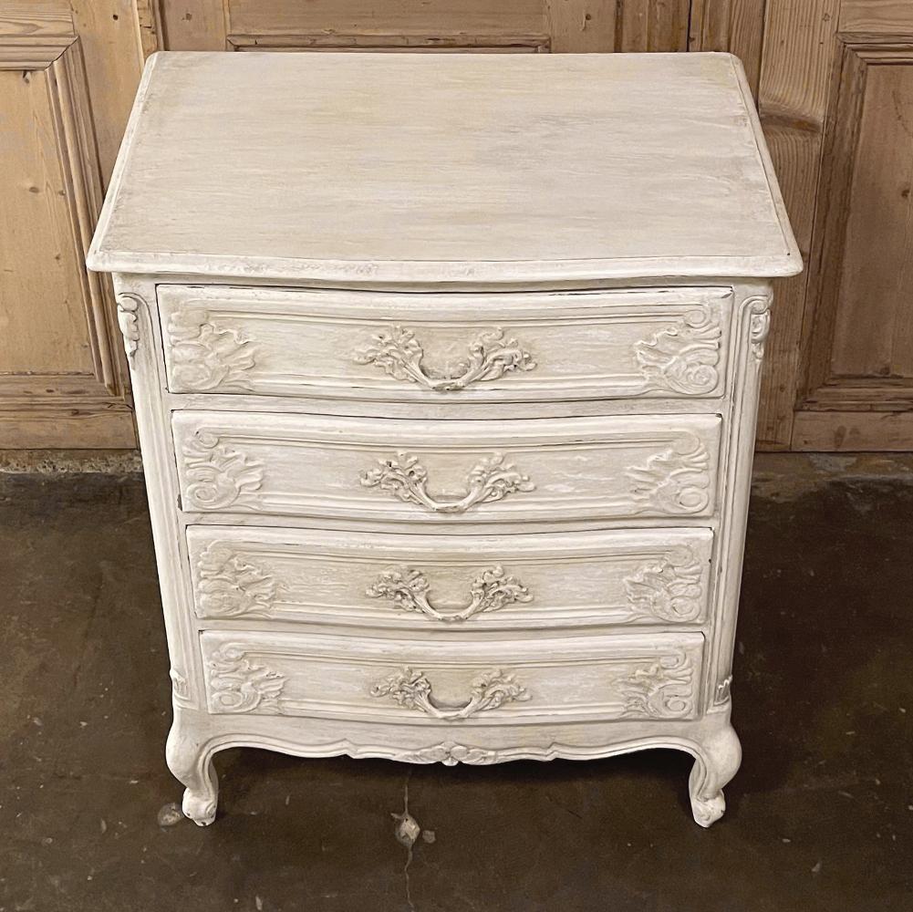 Antique Country French Painted Commode For Sale 2