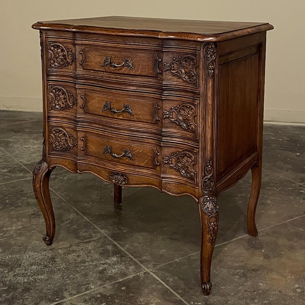 Hand-Crafted Antique Country French Petite Commode ~ Nightstand