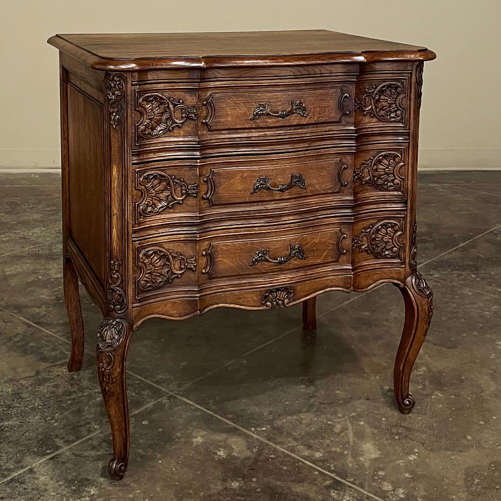 20th Century Antique Country French Petite Commode ~ Nightstand