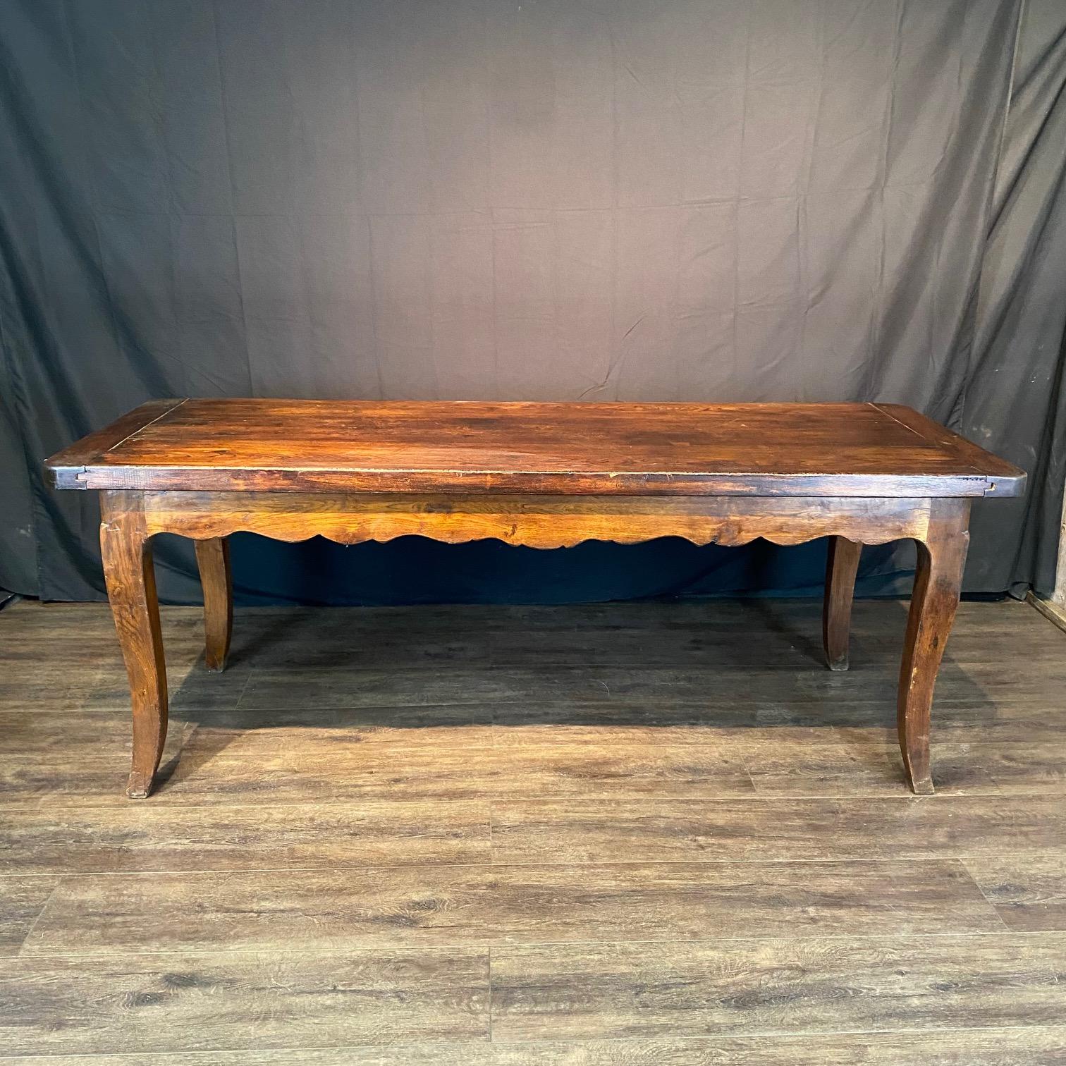 XIXe siècle Table de salle à manger de campagne Antique French Provincial en vente