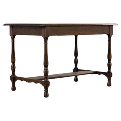 Antique Country French Provincial Maple Writing Table