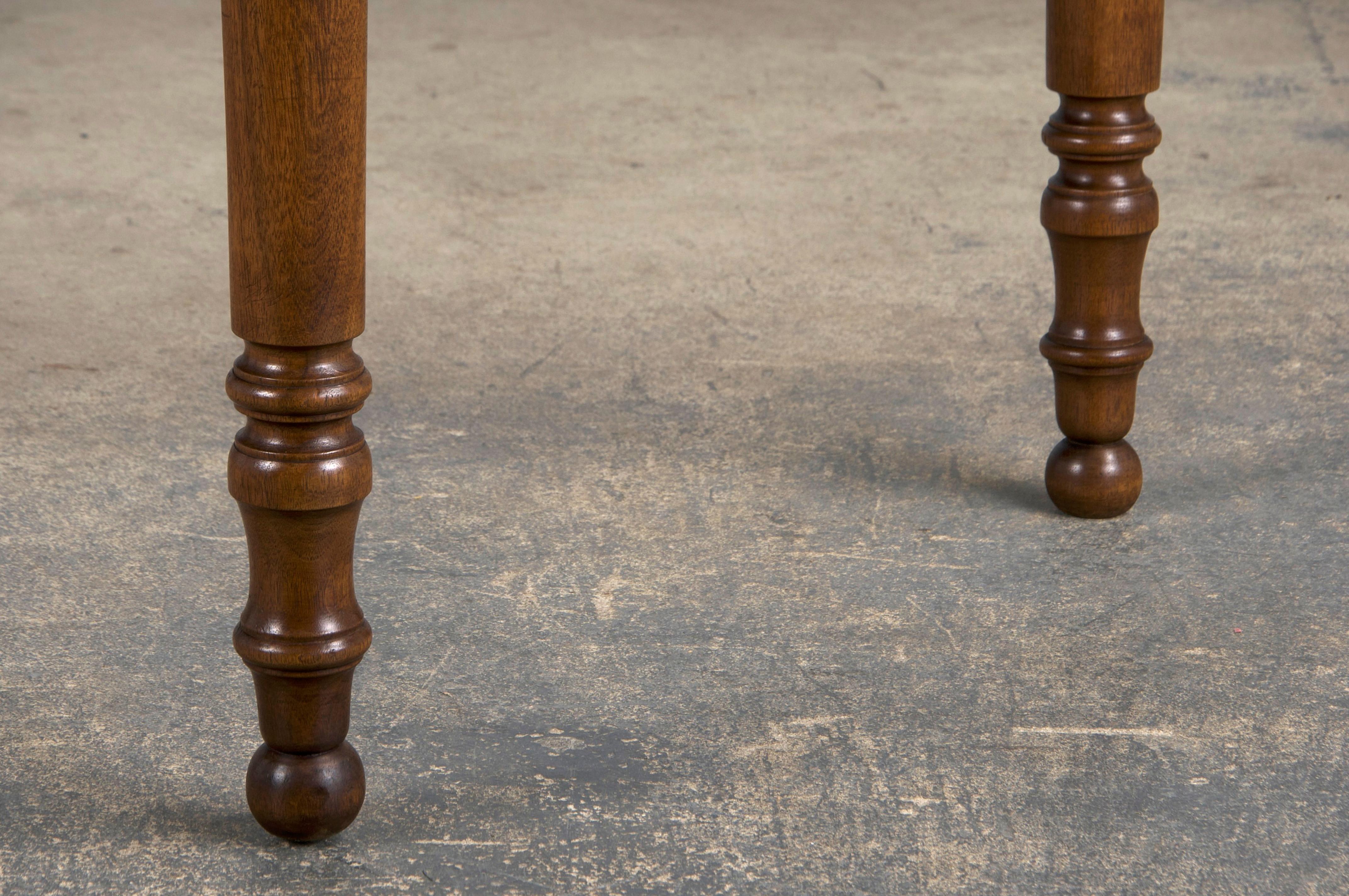 Antique Country French Provincial Mixed Wood Farmhouse Table 4