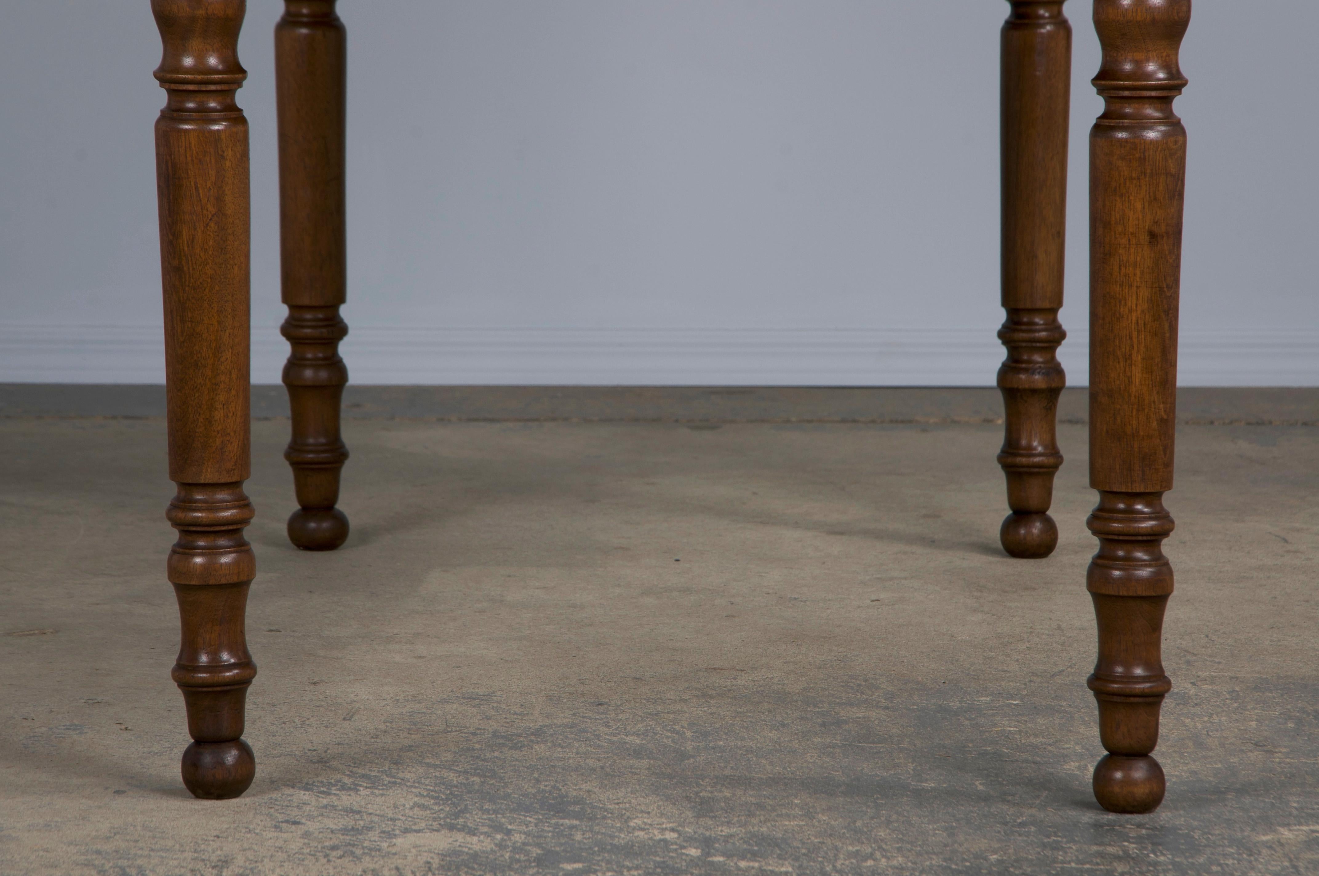 Antique Country French Provincial Mixed Wood Farmhouse Table 9
