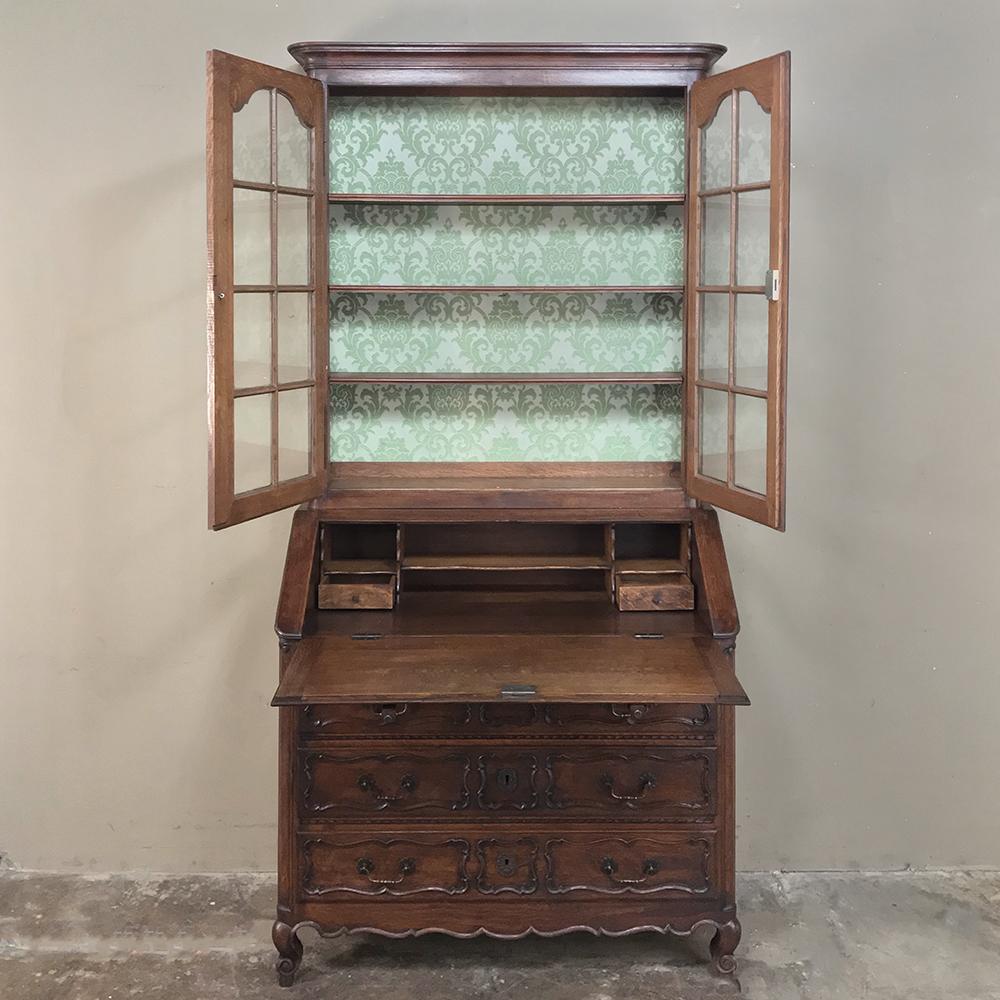 antique secretary bookcase