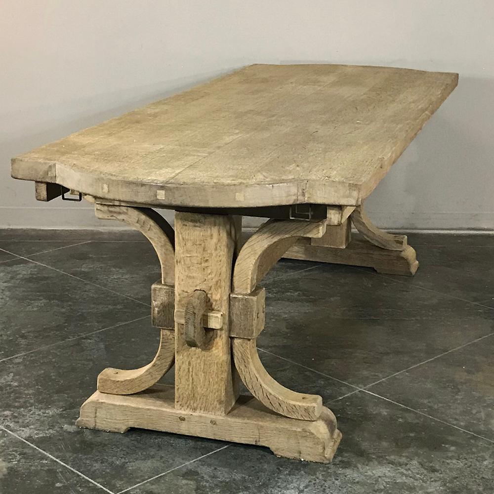 french country trestle table